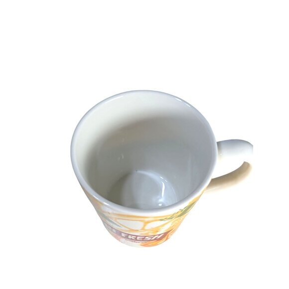 Starbucks Coffee Mug 14 Fl. Oz. "Today Fresh" Flavor Citrus 2006 Cocoagua - Picture 4 of 6